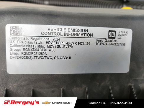 Used 2024 GMC Savana 2500 w/ Driver Convenience Package image 30