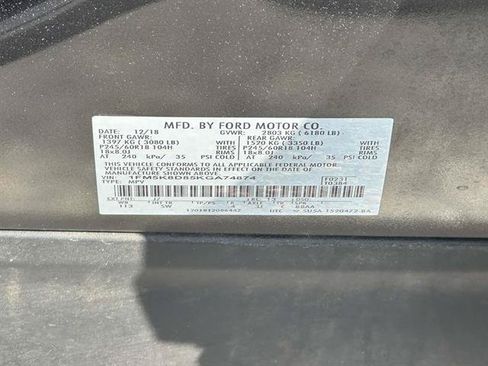 Used 2019 Ford Explorer XLT w/ Equipment Group 202A AWD/4WD image 35