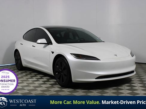 Used 2025 Tesla Model 3 Long Range RWD image 1