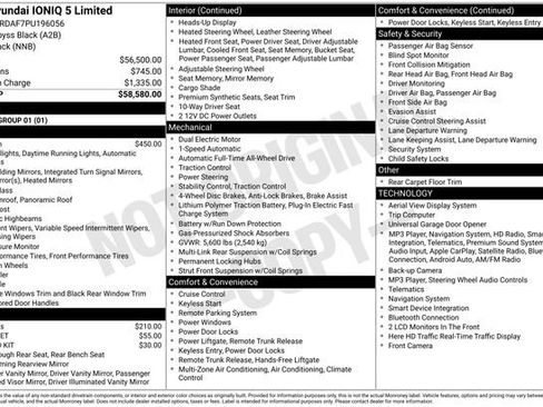 Certified 2023 Hyundai Ioniq 5 Limited AWD/4WD image 9