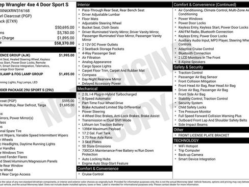 Used 2024 Jeep Wrangler Unlimited w/ Convenience Group image 42