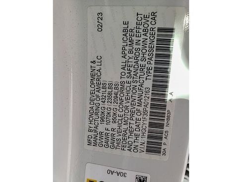 Used 2023 Honda Accord EX image 12
