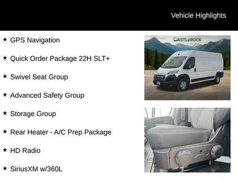 Used 2024 RAM ProMaster 3500 w/ Quick Order Package 22H SLT+ image 8