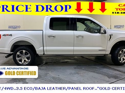 Certified 2023 Ford F150 Lariat w/ Equipment Group 502A High image 3
