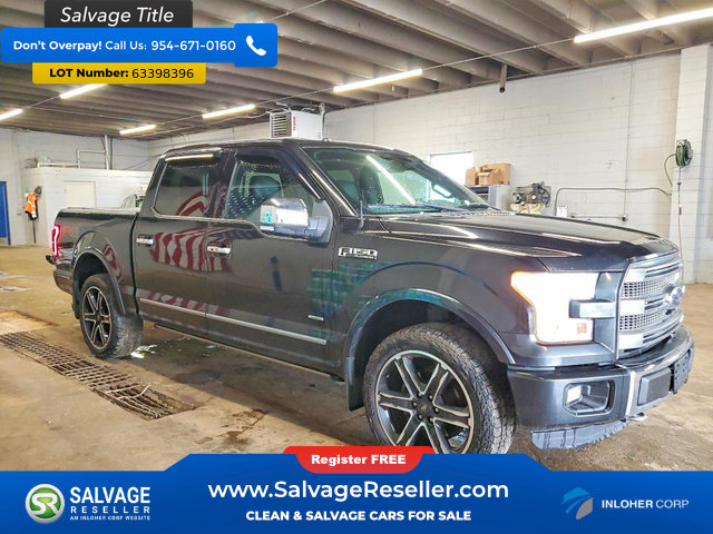 Used 2015 Ford F150 Platinum w/ Technology Package AWD/4WD image 5