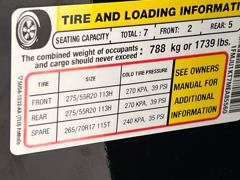Used 2021 Ford Expedition Limited w/ Cargo Package RWD image 80