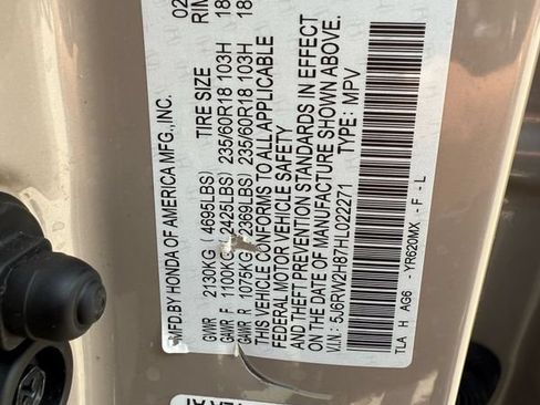 Used 2017 Honda CR-V EX-L image 39