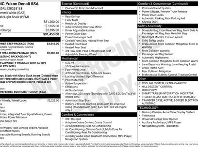 Used 2025 GMC Yukon Denali w/ Sun & Power Step Package