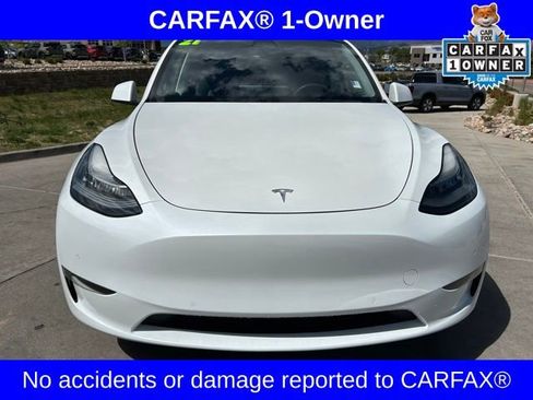 Used 2021 Tesla Model Y Long Range AWD/4WD image 2