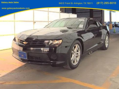 Used 2015 Chevrolet Camaro LS w/ Silver Rally Stripe Package image 1