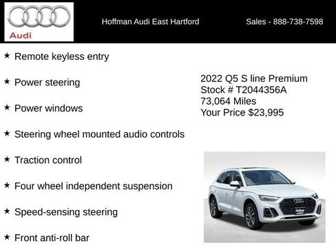 Used 2022 Audi Q5 2.0T Premium AWD/4WD image 24