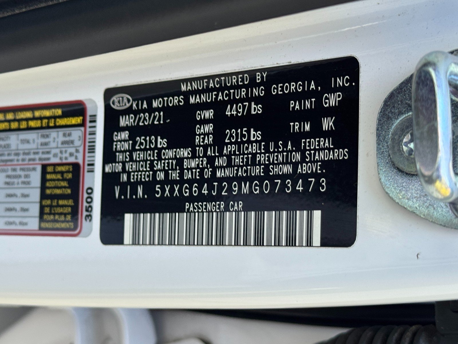 Used 2021 Kia K5 GT-Line AWD/4WD image 41