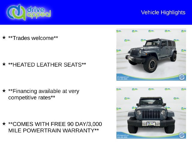 Used 2014 Jeep Wrangler Unlimited Sahara w/ Dual Top Group AWD/4WD image 12