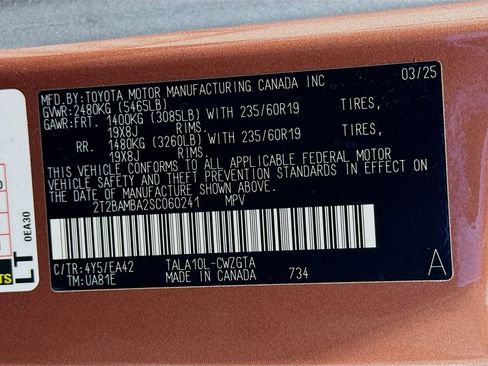 Certified 2025 Lexus RX 350 Premium image 33