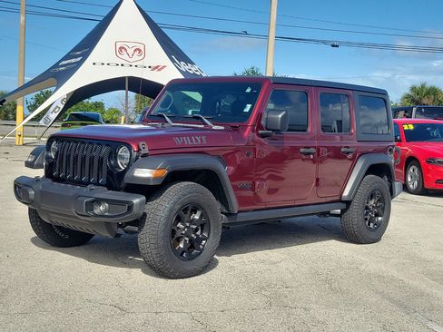 Used 2021 Jeep Wrangler Unlimited Sport AWD/4WD image 2