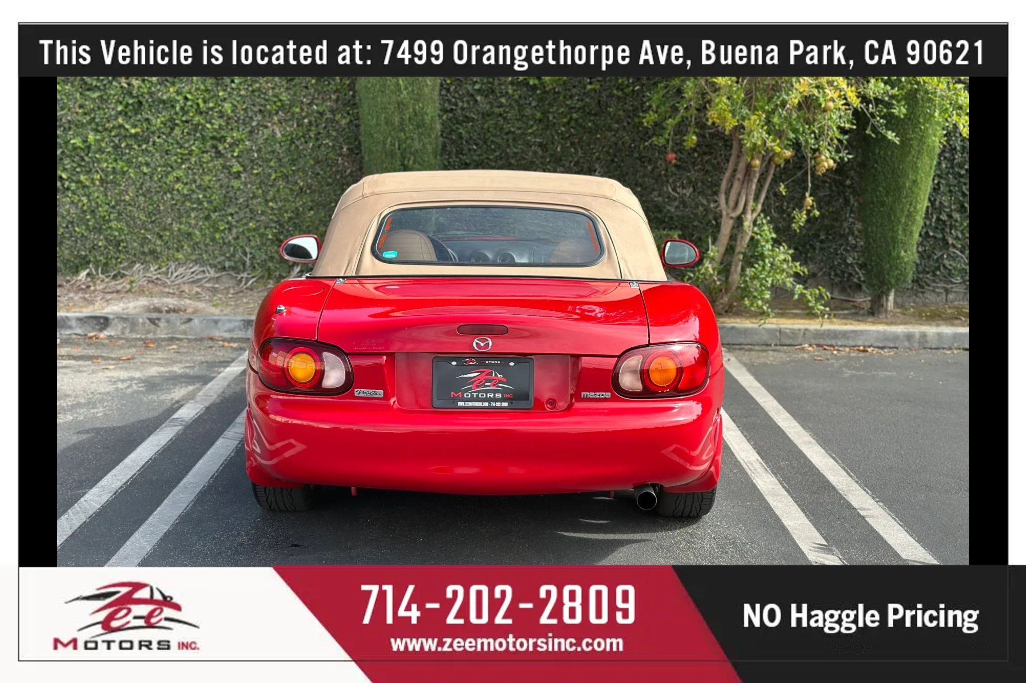 Used 2000 MAZDA MX-5 Miata LS RWD image 7