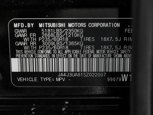 Used 2025 Mitsubishi Outlander ES FWD image 62