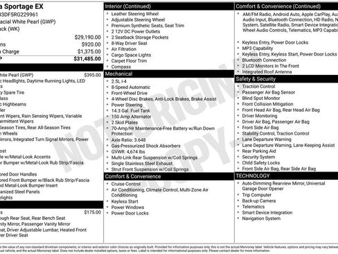 Used 2024 Kia Sportage EX image 1