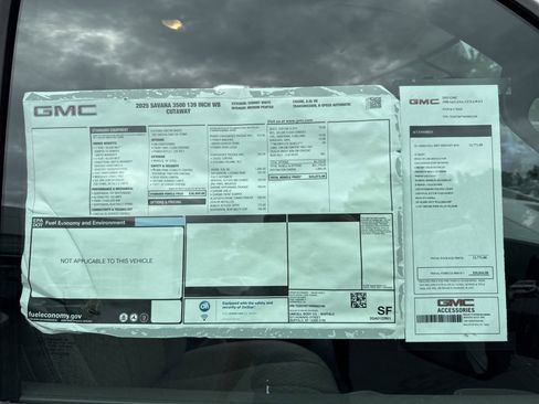 New 2025 GMC Savana 3500 w/ Power Convenience Package image 8