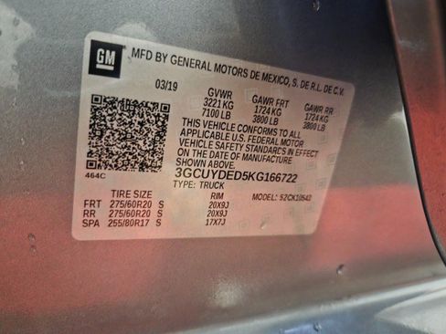 Used 2019 Chevrolet Silverado 1500 LT w/ Texas Edition image 91