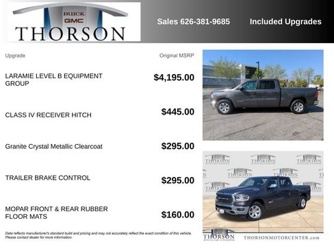 Used 2023 RAM 1500 Laramie RWD image 7