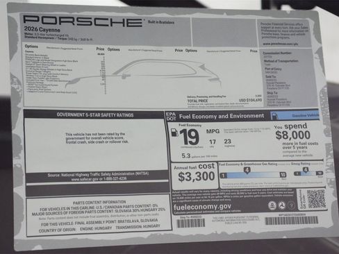 New 2026 Porsche Cayenne image 25