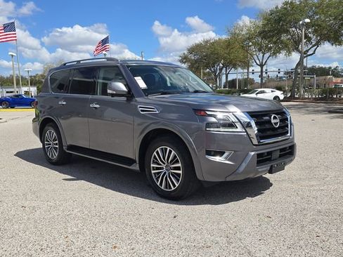 Certified 2023 Nissan Armada SL w/ Captain's Chairs Package image 2