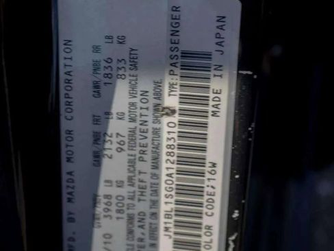 Used 2010 MAZDA MAZDA3 i Touring image 15