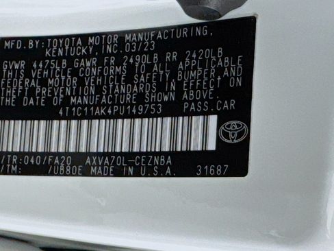 Used 2023 Toyota Camry LE FWD image 23