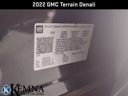 Used 2022 GMC Terrain Denali image 32