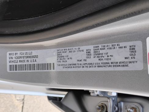 Used 2021 RAM 1500 Big Horn AWD/4WD image 16