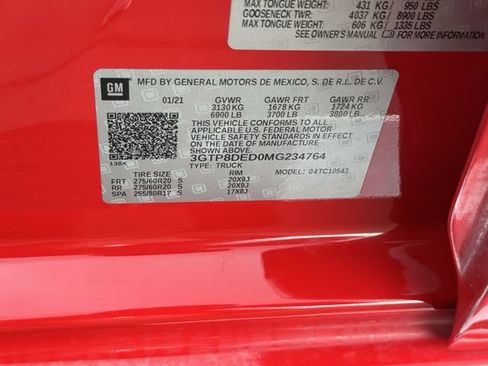 Used 2021 GMC Sierra 1500 SLT RWD image 28