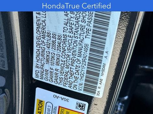 Certified 2024 Honda Accord LX image 23