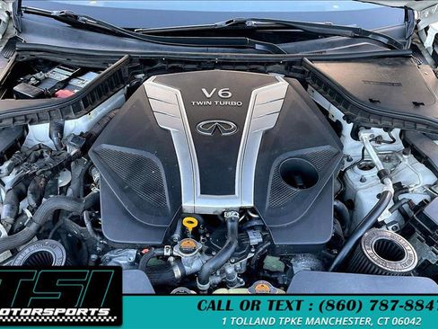 Used 2017 INFINITI Q50 Red Sport 400 image 9