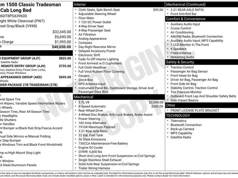 Used 2023 RAM 1500 Tradesman w/ Popular Equipment Group RWD image 36