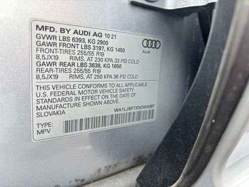 Used 2022 Audi Q7 2.0T Premium Plus w/ Premium Plus Package AWD/4WD image 38