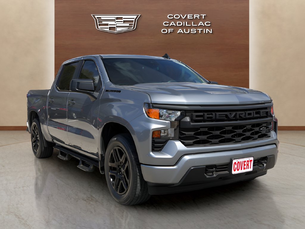 Used 2023 Chevrolet Silverado 1500 Custom w/ LPO, Dark Essentials Package RWD image 6