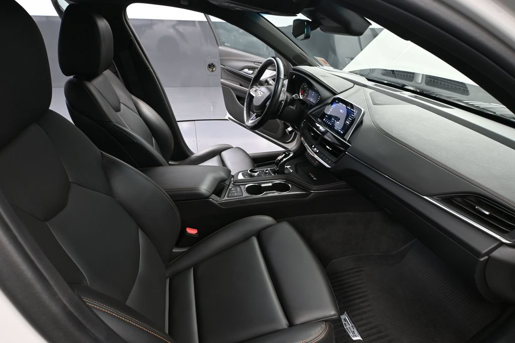 Used 2023 Cadillac CT4 V w/ LPO, ONYX Package AWD/4WD image 40