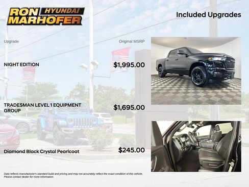 Used 2025 RAM 1500 Tradesman w/ Night Edition AWD/4WD image 6