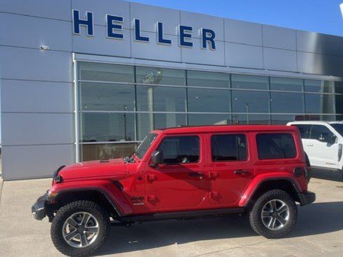 Used 2020 Jeep Wrangler Unlimited Sahara AWD/4WD image 3