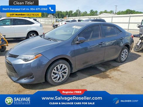 Used 2017 Toyota Corolla LE FWD image 1
