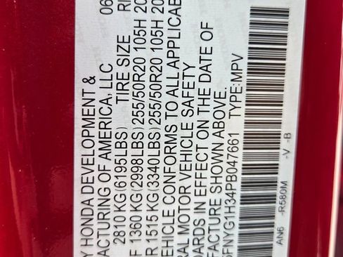 Certified 2023 Honda Pilot Sport image 22