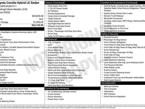 Used 2023 Toyota Corolla LE image 28