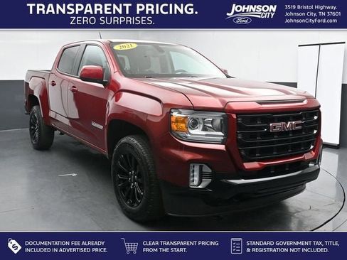 Used 2021 GMC Canyon Elevation w/ Trailering Package AWD/4WD image 1