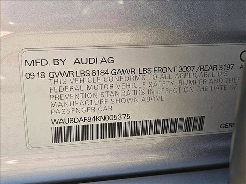 Used 2019 Audi A8 L 3.0T w/ Executive Package image 21