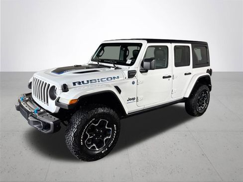 Used 2023 Jeep Wrangler Unlimited Rubicon 4xe w/ Steel Bumper Group AWD/4WD image 2