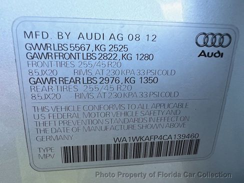 Used 2012 Audi Q5 3.2 Prestige AWD/4WD image 94