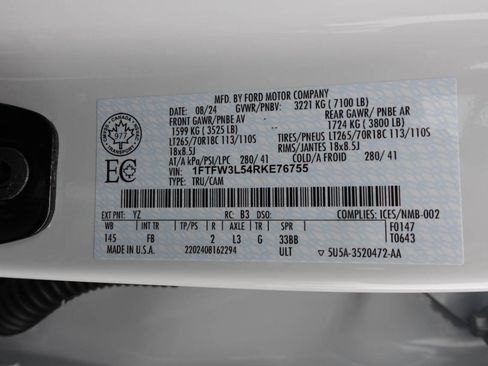 Used 2024 Ford F150 XLT w/ Equipment Group 302A MID image 19