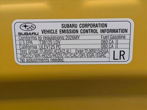 New 2026 Subaru WRX tS AWD/4WD image 18