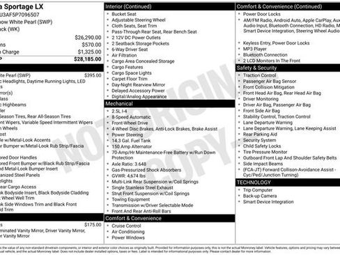Used 2023 Kia Sportage LX FWD image 15